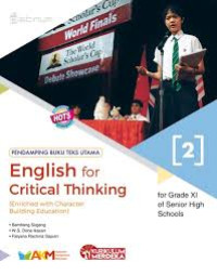 Image of ENGLISH FOR CRITICAL THINKING XI