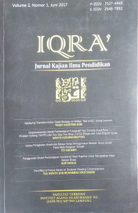 Image of IQRA' Jurnal Kajian Ilmu Pendidikan
