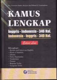 Image of KAMUS LENGKAP BAHASA INGGRIS EDISI LUX
