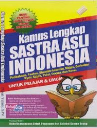 Image of KAMUS LENGKAP SASTRA ASLI INDONESIA