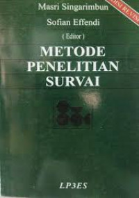 Image of METODE PENELITIAN SURVAI