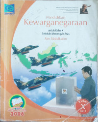 Image of Pendidikan Kewarganegaraan kelas x