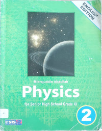 Image of Physics for senior high school grade XI